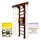 Шведская стенка Kemfer Wooden ladder Maxi Wall [№5 Шоколадный Стандарт белый] Wooden ladder Maxi Wall№5 Шоколадный Стандарт белый
