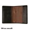 Обложка для паспорта WILD BEAR LUX RO-004 Dark-brown [коричневый] 23652