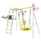 Спортивно-игровой комплекс ROMANA Fitness 103.20.05-01 Фитнесс серый/желтый с качелями [серый/желтый + Качели гнездо 1.Д-26.04] 103.20.05-01 серый/желтый + Качели гнездо
