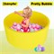 Детский сухой бассейн Kemfer Pretty Bubble [Желтый без шариков] 3267