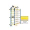 Шведская стенка Kemfer Gridline Wall [синий/желтый] Gridline Wall