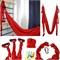 Гамак для йоги Midzumi Yoga Fly [красный] 23568